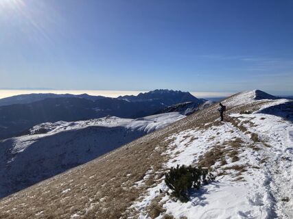 Foto de Marilena Locatelli a lo largo del recorrido