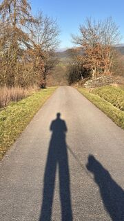 Photo de Michael Kunkel le long du parcours
