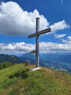 Foto van Dagmar Hofer langs de tour