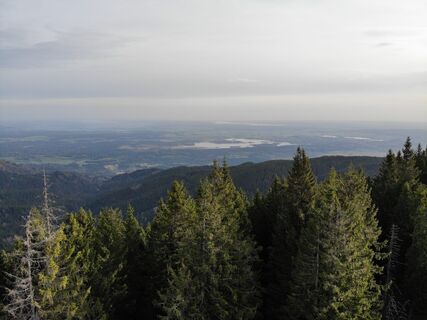 Blick vom Aufacker Richtung Staffelsee