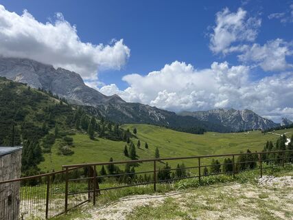 Foto von Rosi entlang der Tour