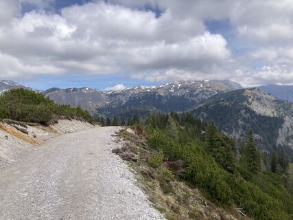 Photo de Hermann Hobelleitner le long du parcours