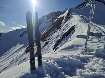 Foto von Karl-Heinz Martin entlang der Tour