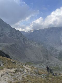 Foto von Dietrich Pinhammer entlang der Tour