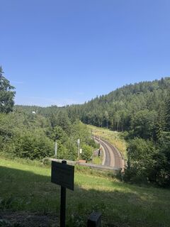 Foto de Johann Rameder a lo largo del recorrido