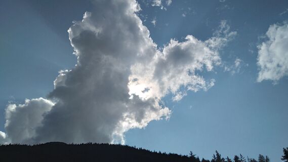 Foto von Hannelore Moriggl entlang der Tour