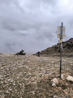 Zdjęcie z Darija Forgač wzdłuż trasy