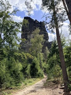 Foto von Paul entlang der Tour