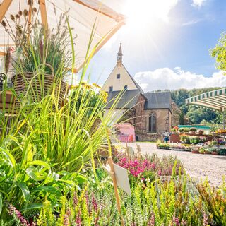 Bauernmarkt im Kloster Buch bei Leisnig