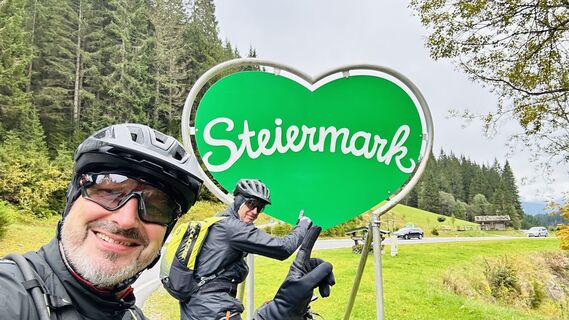 Foto von J R entlang der Tour