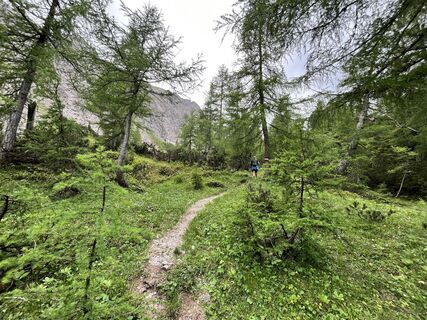 Photo de Reinhard Osimitz le long du parcours