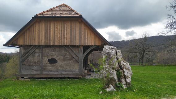 Photo de Ines Velicki le long du parcours