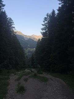 Foto von Hauptmann Kilian entlang der Tour