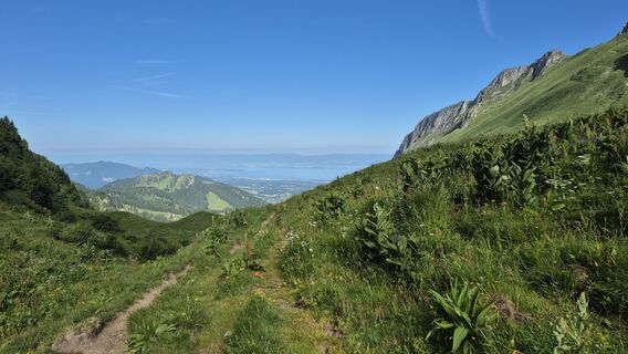 Foto von Philippe Horner entlang der Tour