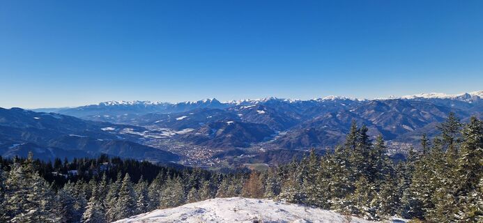 Photo de Peter Mandl le long du parcours