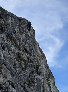 Photo de Florian Dürnegger le long du parcours