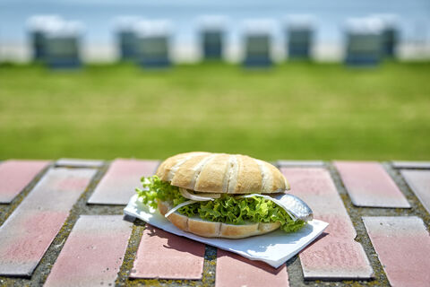 Leckeres Fischbrötchen