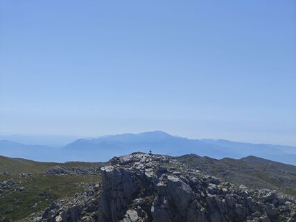 Photo de marco conte le long du parcours