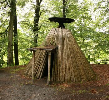 Köhlerhütte am Rundwanderweg De 7