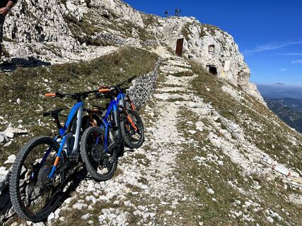 Foto von Stefano “Iddo” entlang der Tour