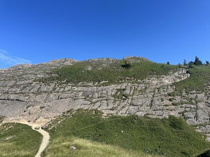 Foto von Monica Bagge entlang der Tour