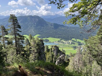 Foto von Heinz Sperl entlang der Tour