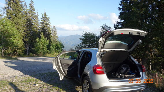 Parkplatz Kohlebnerstand (Wanderbeginn)