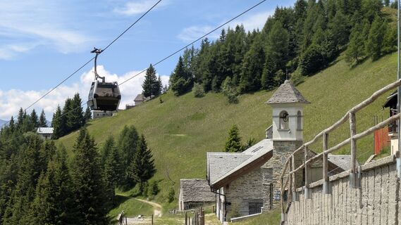 Foto von Margherita Polini entlang der Tour
