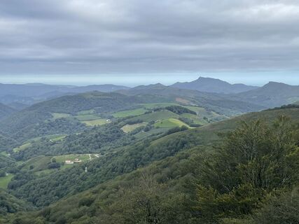 Zdjęcie z Guillaume Condat wzdłuż trasy