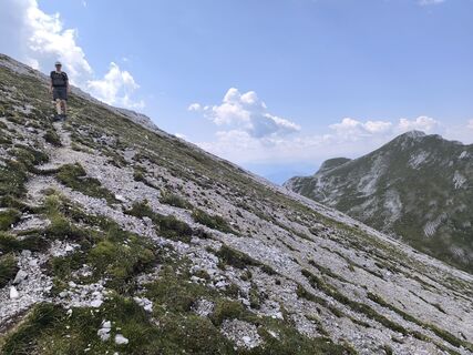 Foto von Thomas Schneider entlang der Tour