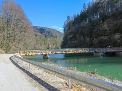 wir überqueren die Salza