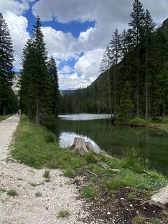 Foto von Gianberto Zilli entlang der Tour