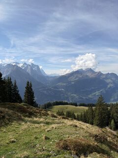 Foto von Maya Stalder entlang der Tour