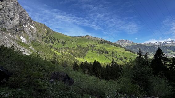 Foto von Andy Hills entlang der Tour