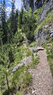 Foto von Martina Zagel entlang der Tour