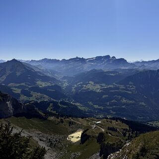Foto von Alfred Zahnd entlang der Tour