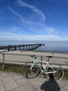 Foto de Rouven Schwark a lo largo del recorrido