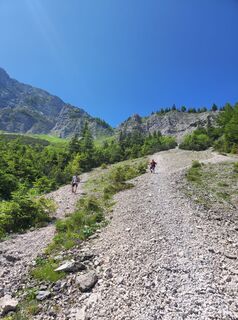 Zdjęcie z Daniel Lautermüller wzdłuż trasy
