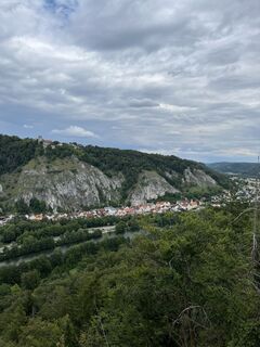 Photo de Daniel Groß le long du parcours
