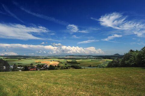 Blick vom Randen in den Hegau