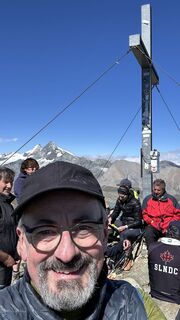 Foto von Rüdiger Baumberger entlang der Tour