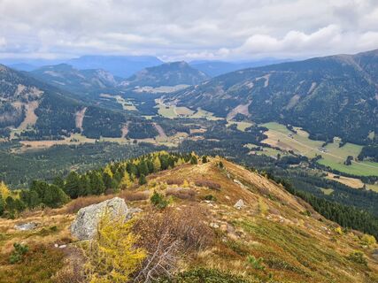 Photo de Eva Berdau le long du parcours