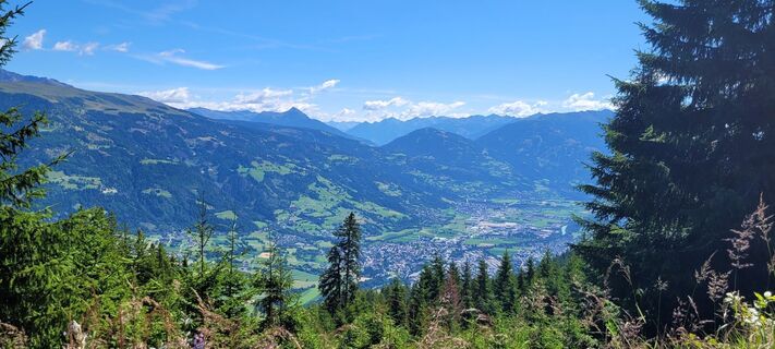 Foto von Nicky entlang der Tour