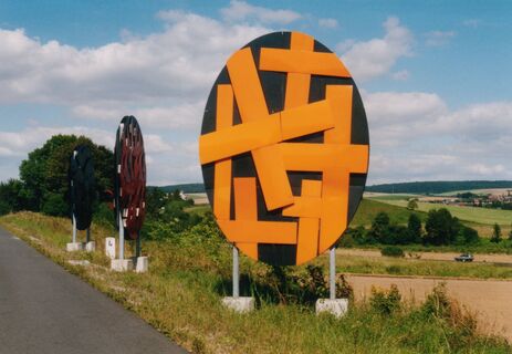 Skulptur Freiheit, Liebe, Tod