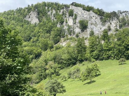 Foto von Rainer Jellinek entlang der Tour
