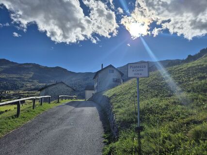 Foto von Markus Christen entlang der Tour