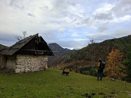 Foto von Rita Marko entlang der Tour