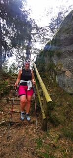 Fotografia z Klaus Lehner na trase