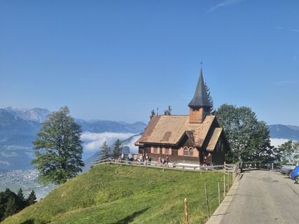 Photo de Markus Christen le long du parcours