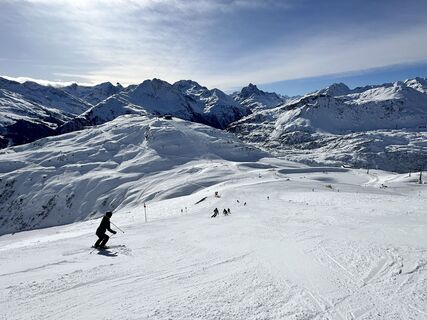 Photo de Marc Lange le long du parcours